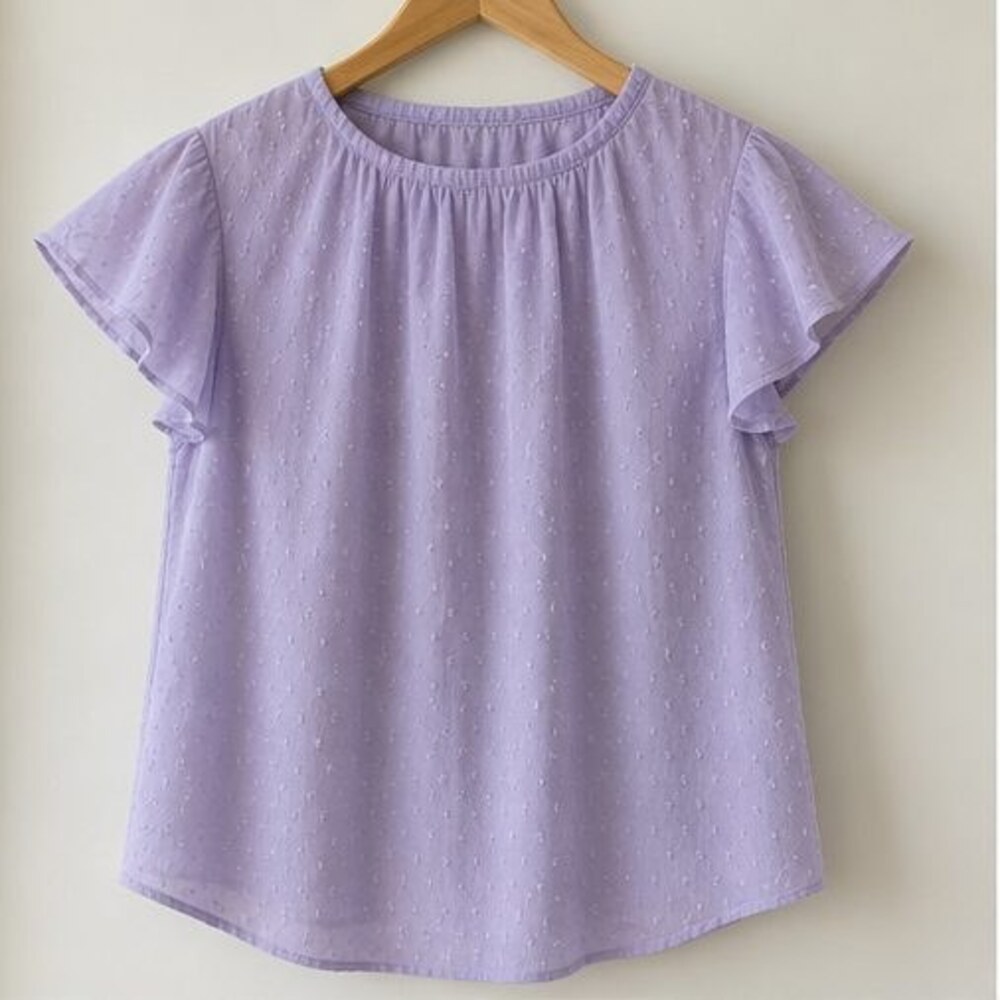 Camel Puff Sleeve Top